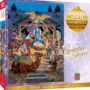 Masterpieces 500 Piece Glitter Christmas Jigsaw Puzzle - Holy Night - 15"x21"