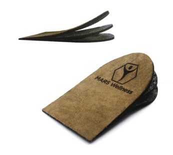 Adjustable Orthopedic Heel Lift for Heel Pain and Leg Length Discrepancies – Large – 1 Hee