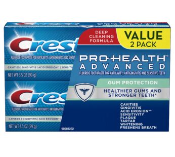 Crest Pro-Health Advanced Gum Protection Toothpaste, 3.5oz, Twin Pack