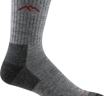 Darn Tough Men’s Hiker Midweight Micro Crew Sock (Style 1466) – Charcoal, Medium