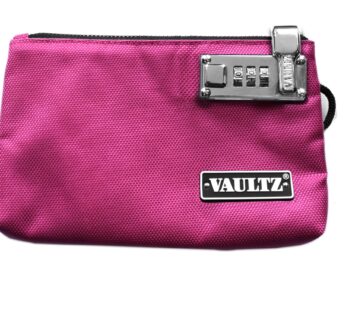 Vaultz Money Bag with Lock – 5 x 8 Inches, Men & Women’s Locking Accessories Pouch for Cas