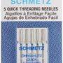 Schmetz Self-Threading Machine Needle 14/90, Size 90/14 5/Pkg