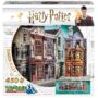 Wrebbit3D Harry Potter Diagon Alley 3D Puzzle for Teens and Adults | 450 Real Jigsaw Puzzl