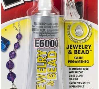 E6000 242001 Jewelry and Bead Adhesive – 1 fl oz