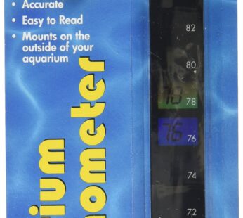 LCR Hallcrest LLC 43330972: Liquid Crystal Aquarium Thermometer Vertical