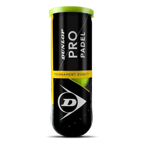 Dunlop Sports Dunlop Pro Padel, 3-Ball can, Yellow