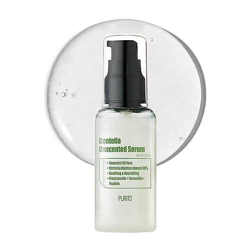 PURITO Centella Unscented Serum for face, Centella Asiatica,Recovery facial Calming soothi