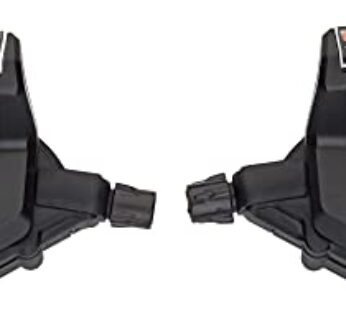 microSHIFT Mezzo Thumb-Tap Shifter Set, 7-Speed, Triple, Optical Gear Indicator, Shimano C