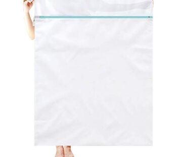OTraki Large Mesh Washing Bag 43 x 35 in XL Laundry Bag Washer Machine Net Protector Large