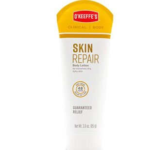 O’Keeffe’s Skin Repair Body Lotion and Dry Skin Moisturizer, 3.0 Ounce Tube
