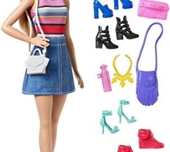 Barbie Doll with 11 Accessories