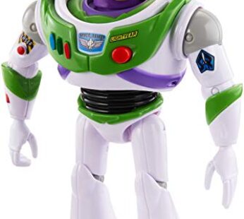 Disney Pixar Toy Story 4 True Talkers Buzz Lightyear Figure, 7 in-Tall Posable, Talking Ch