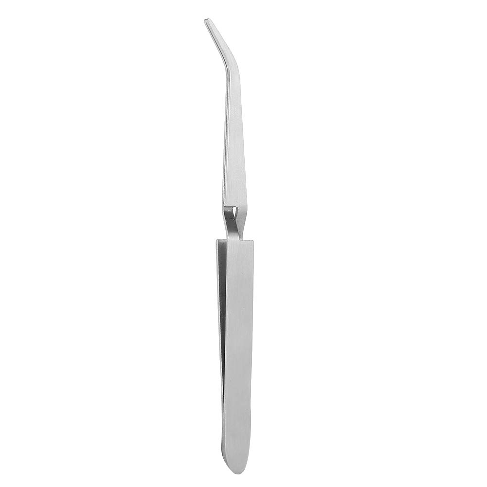 Nails Shaping Tweezers, Stainless Steel Clip for Nail Tip Sculpture For Eyelash Extension