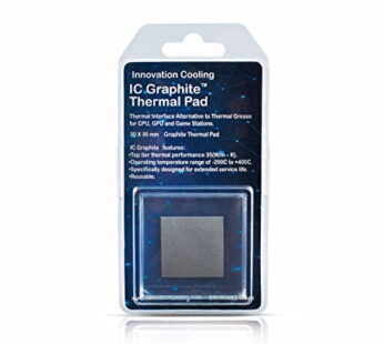 Innovation Cooling Graphite Thermal Pad   Permanent Replacement for Thermal Paste/Grease (