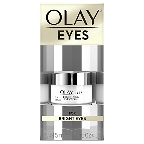 Olay Vitamin C Brightening Eye Cream to Help Reduce Dark Circles, Brightening Cream, 0.5 F