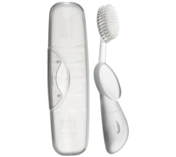 RADIUS Toothbrush Big Brush with Replaceable Brush Head BPA Free ADA Accepted – Right Hand