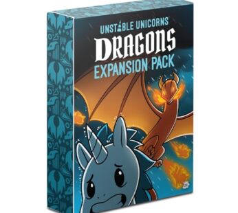 Unstable Games – Unstable Unicorns Dragons Expansion Pack – designed to be added to your U