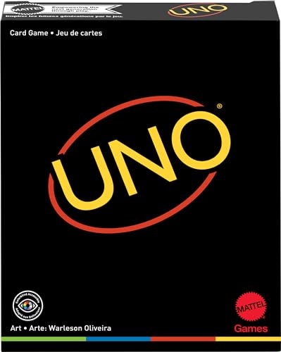 Mattel Games ??UNO Minimalista Card Game for Adults & Teens Unique Collectible Gift Featur