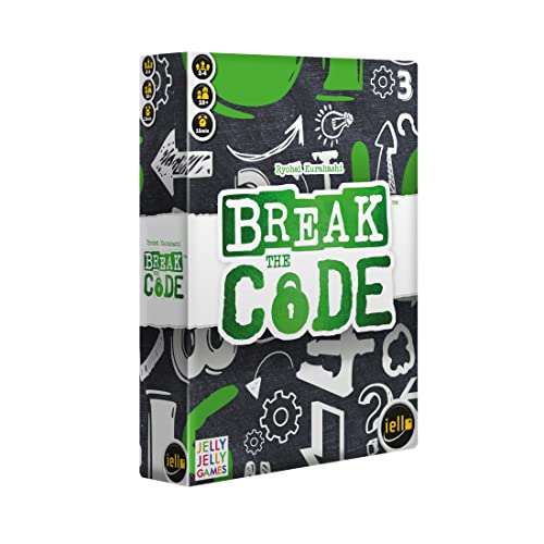 IELLO: Break The Code, Strategy Board Game, Duel or Multiplayer, High Voltage Decoding, Br
