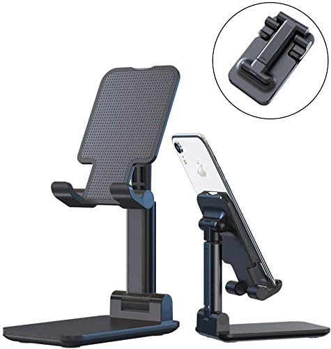 Cell Phone Stand, Adjustable Cell Phone Stand, TopACE Foldable Portable Desktop Stand, Pho