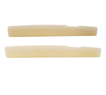 Musiclily Pro 71.12mm Compensated Acoustic Guitar Unbleached Bone Saddle for 6-String Tayl