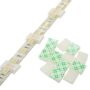 GooChan Strip Light Mounting Clips Self-Adhesive Strip Brackets Holder,100Pack Clamps Fix
