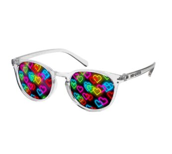 HI-LITES Special Effect Glasses-HEART Effect Lenses (Clear) – Designer Style