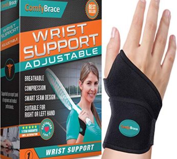ComfyBrace-Premium Lined Wrist support. /Wrist wrap/Carpal Tunnel Wrist Brace/Arthritis Ha
