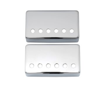 Musiclily 50mm/52mm Guitar Humbucker Pickup Covers Neck Bridge Humbucker Pickup Covers Set