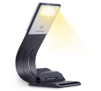 Vekkia Bookmark Book Light, Clip on Reading Lights for Books in Bed, Infinite Brightness L