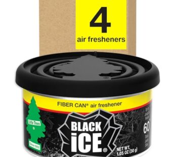 LITTLE TREES Car Air Freshener. Fiber Can Provides a Long-Lasting Scent for Auto or Home.