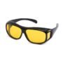Unisex UV400 HD Night Driving Sunglasses Wrap Around Glasses Anti Glare