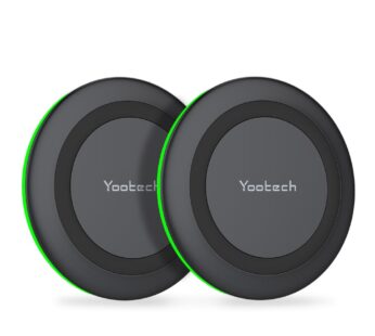 Yootech [2 Pack] Wireless Charger,10W Max Fast Wireless Charging Pad Compatible with iPhon
