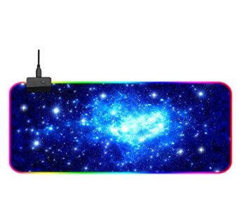 Gaming Mouse Pad RGB, Large Extended Soft Led Mouse Pad with 14 Lighting Modes,Water Resis