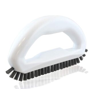 The Crown Choice Grout Cleaning Brush | Grout Cleaner and Scrubber Brush with Stiff Nylon
