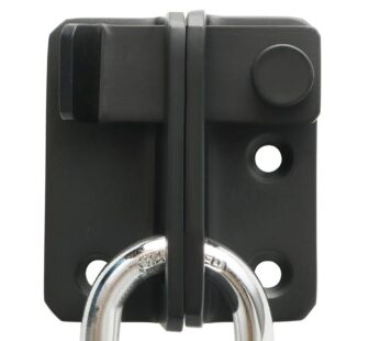 Alise Flip Latch Gate Latches Slide Bolt Latch Safety Door Lock Catch for Barn Cabinet Pet