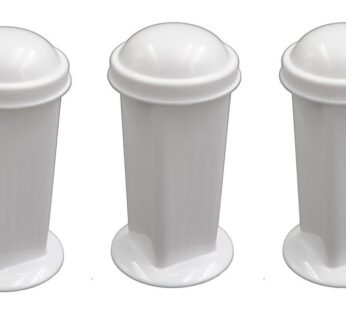 EISCO 3PK Coplin Jars – Staining – Hold 5-10 Slides Each – Polypropylene