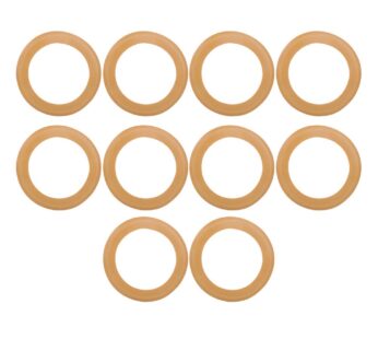 10PCs Rubber Piston Ring, Air Compressor Compression Piston Ring, Seals Rubber O-Ring Kit,