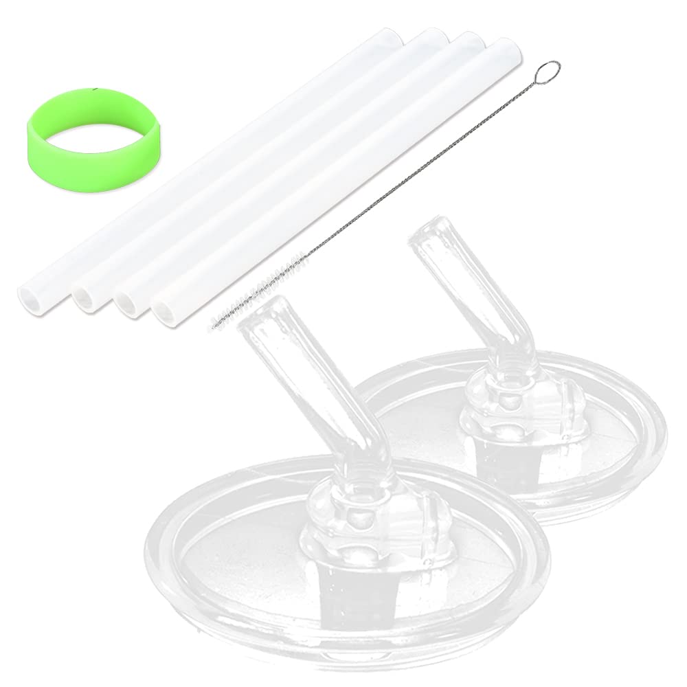 Greant 2 PCS Replacement Straws compatible with THERMOS FOOGO 10 OZ Bottles (Model BS535),