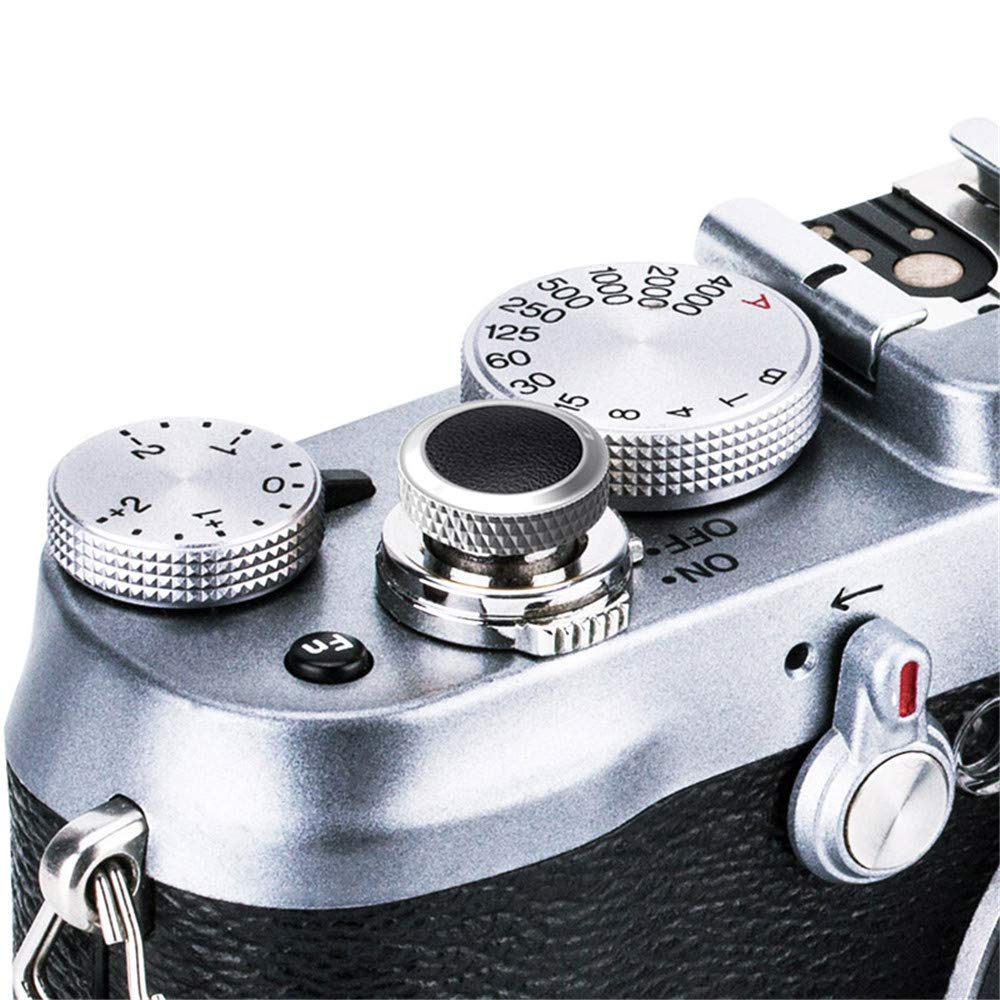JJC Compatible Soft Shutter Release Button Cap for Fujifilm X100VI X-T5 X-T30 II XT30 XT3