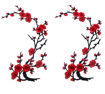 Zeng Decorative Patches,Embroidered Iron-On Patch, Embroidery Applique by DIY Cloth Art Em
