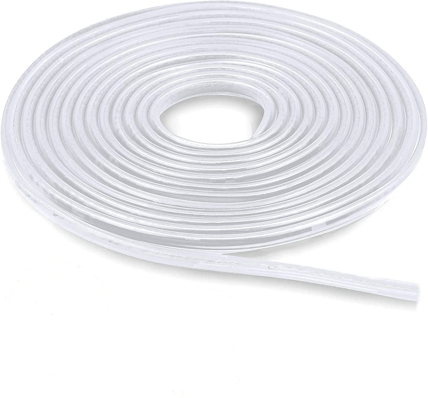 Firlar Car Door Edge Guards 16.4ft(5M) Rubber U Shape Edge Trim Seal Protector Car Protect