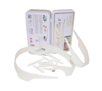 Slick Collar Shirt Collar Support System set with 3 adjustable, 10 premium Collar Stays &