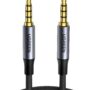 UGREEN 3.5mm Audio Cable Braided 4-Pole Hi-Fi Stereo TRRS Jack Shielded Male to Male AUX C