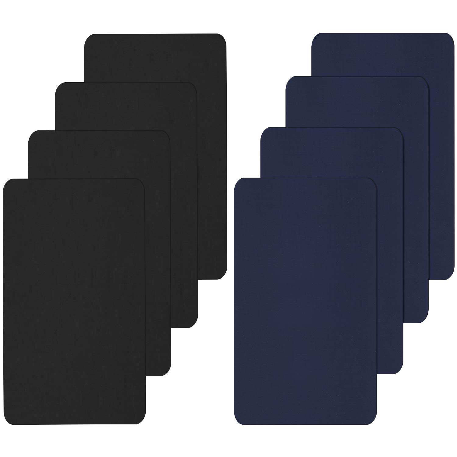 8 Pieces Nylon Repair Patches Self-Adhesive Nylon Patch Waterproof Repair Patches for Clot