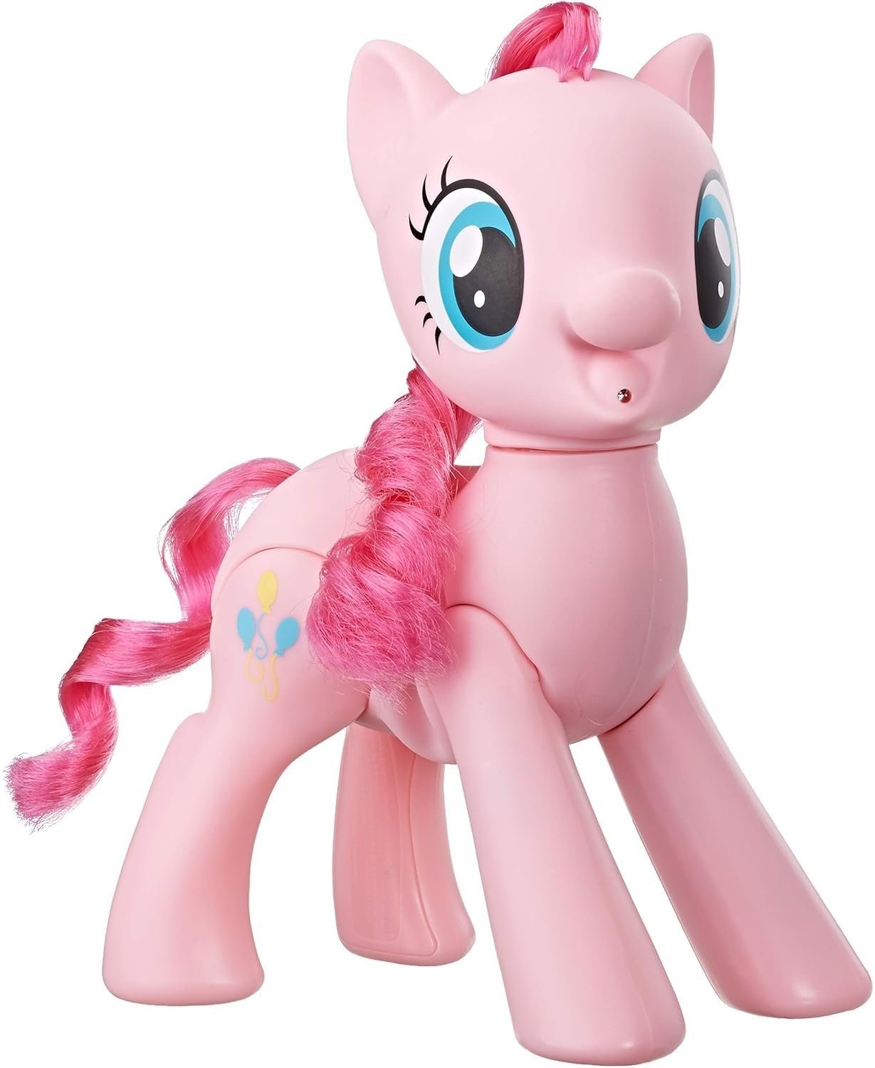 My Little Pony Toy Oh My Giggles Pinkie Pie - 8" Interactive Toy with Sounds & Movement, K