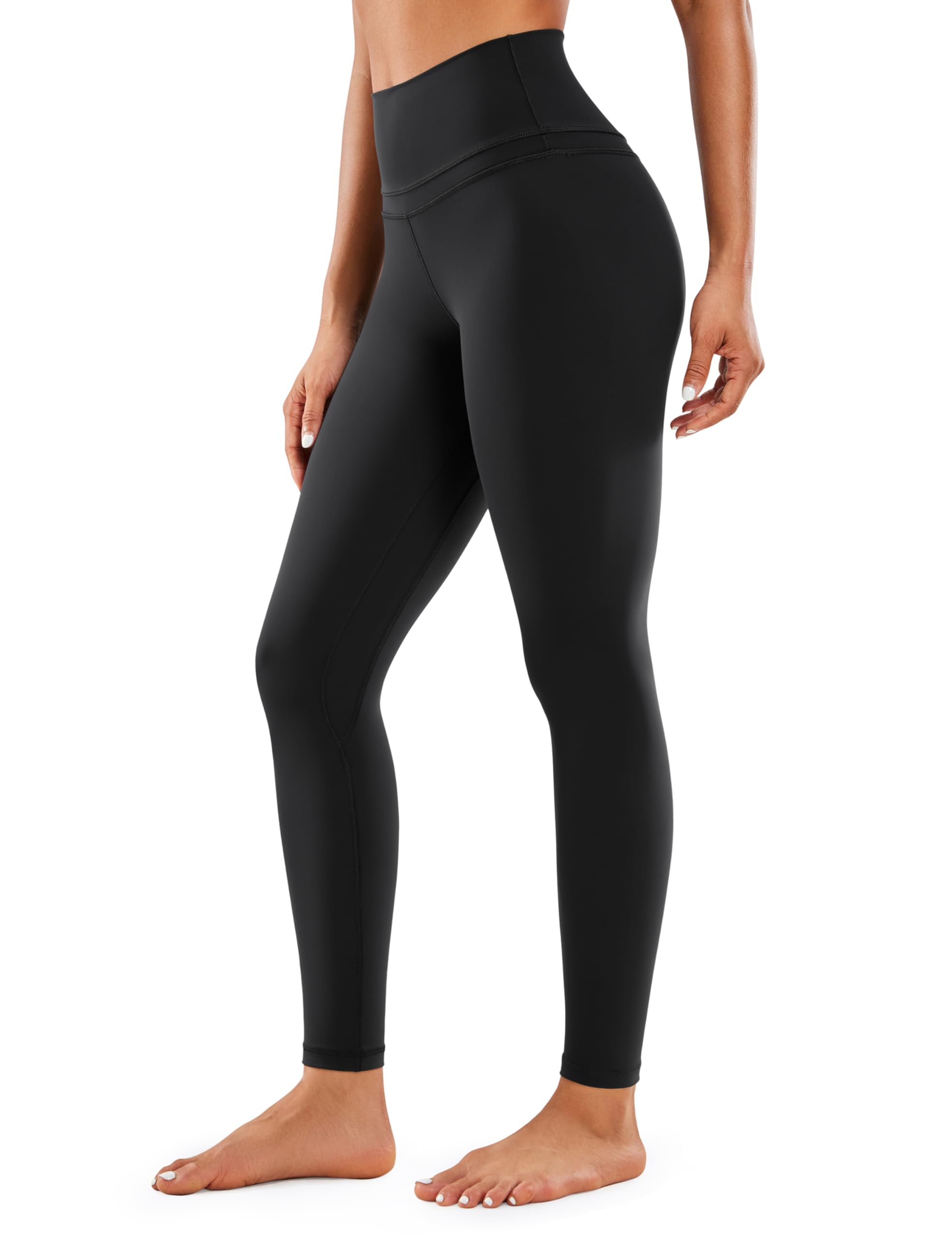 CRZ YOGA Women's Naked Feeling I Workout Leggings 28 Inches - High Waisted Full-Length Yog