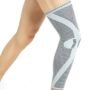 NeoTech Care Knee & Leg Sleeve - Breathable - Medium Compression - Grey (Size XL, 1 Unit)