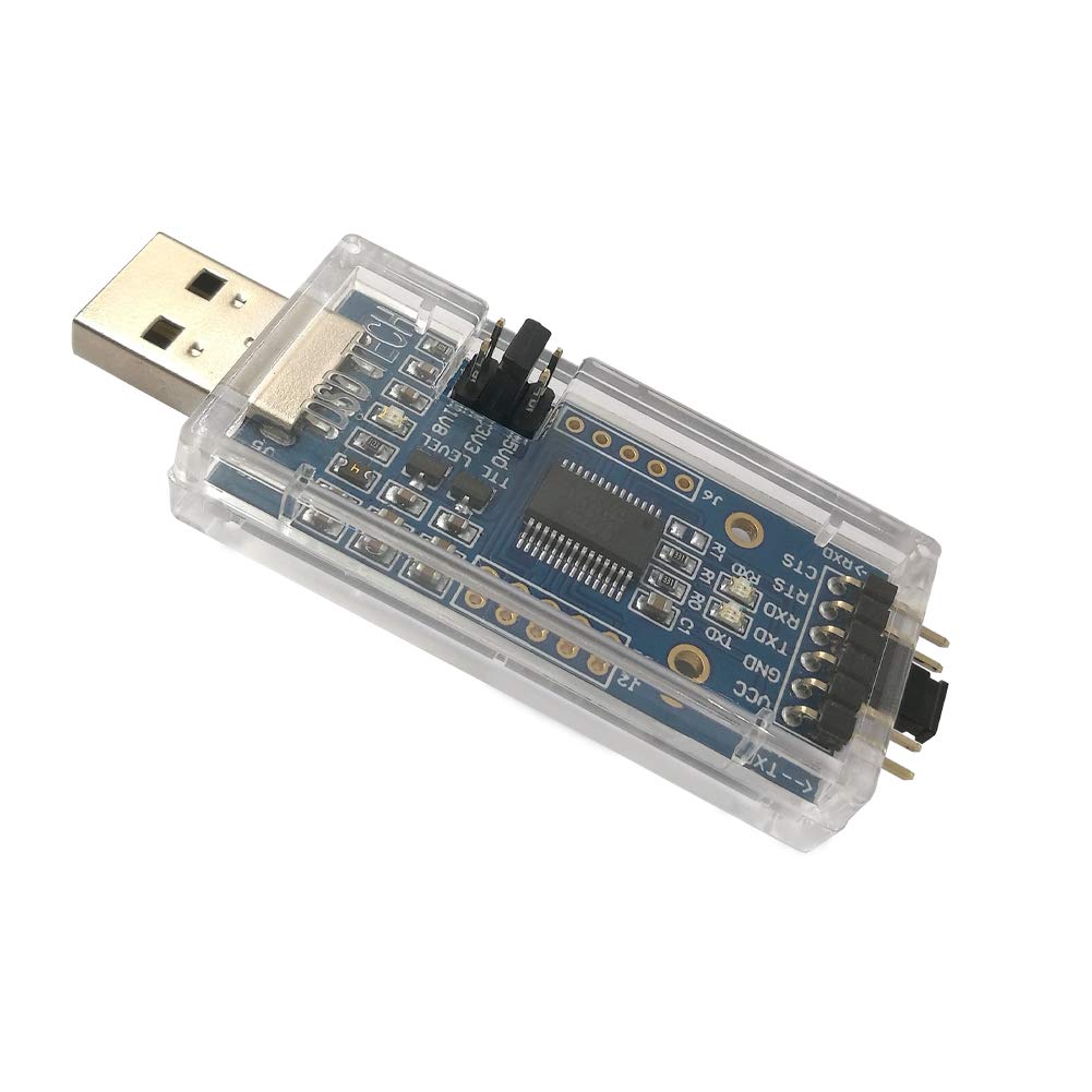 DSD TECH SH-U09C2 USB to TTL Adapter Built-in FTDI FT232RL IC for Debugging and Programmin