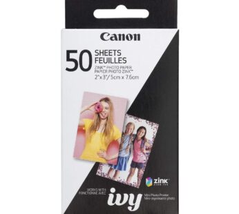 Canon ZINK Photo Paper Pack, 50 Sheets